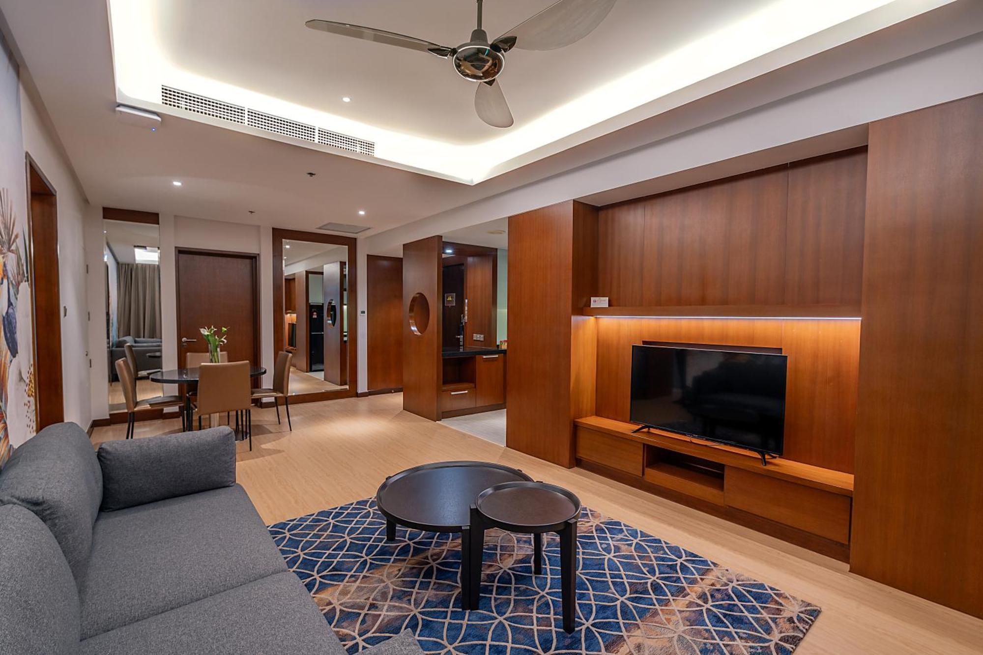 St Giles Gardens Hotel Kuala Lumpur Zewnętrze zdjęcie A suite at the hotel